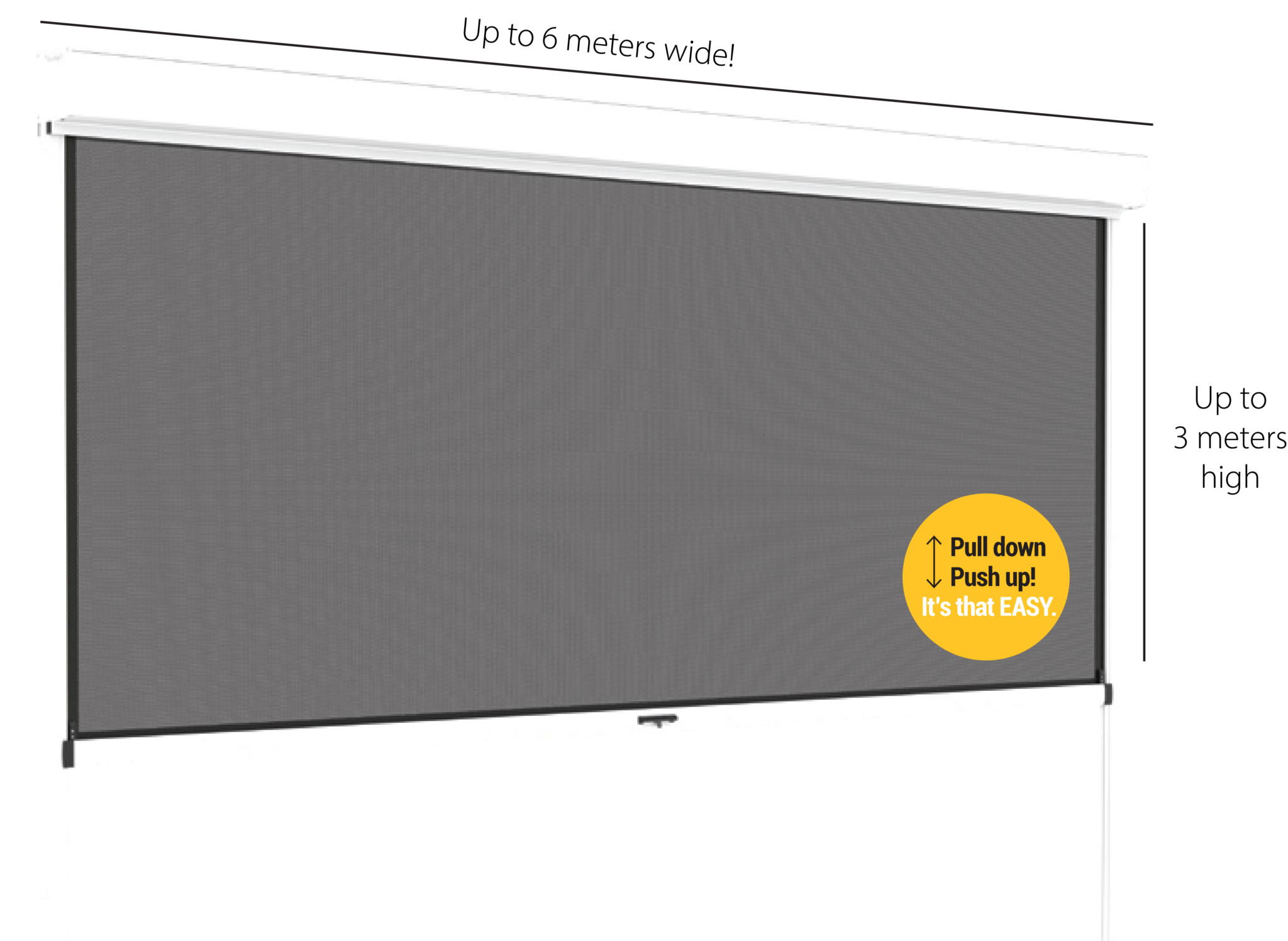 Ziptrak Outdoor Blind The Curtain Boutique Blinds & Curtains Singapore