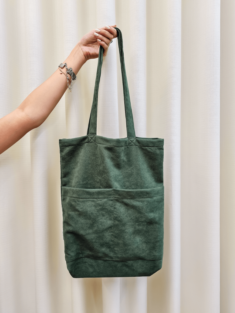 Re-fabricated TCB Curtain Fabric Eco tote Bag Sustainable