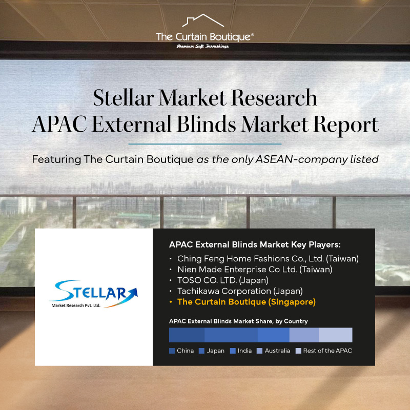 The Curtain Boutique Stellar Market Research-APAC External Blinds Market Report