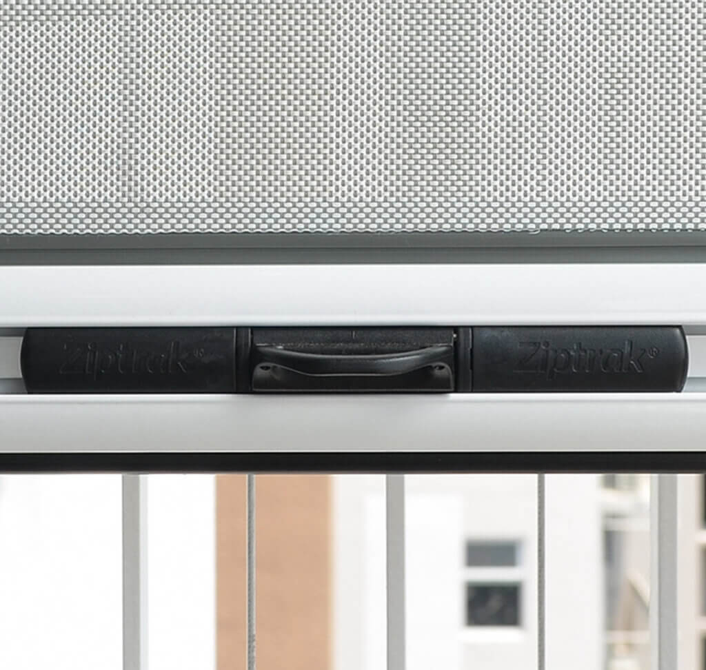 Ziptrak® logo on handle bar