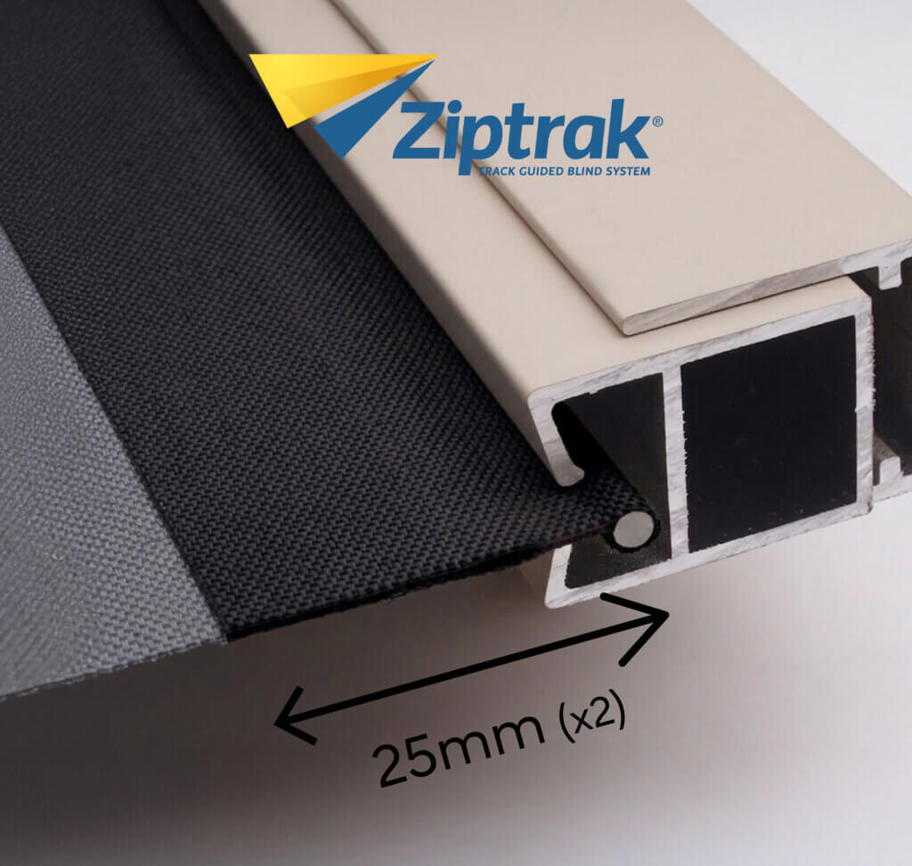 Genuine Ziptrak® Patented Side spline
