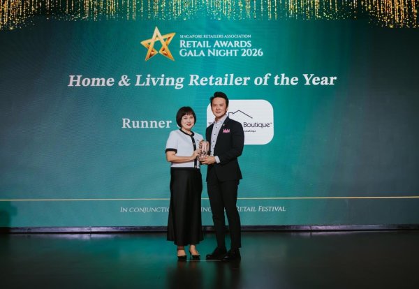 The Curtain Boutique receives continued recognition at SRA Retail Awards 2026 The Curtain Boutique receives continued recognition at Singapore Retailers Association SRA Retail Awards Gala Night 2026