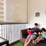 Balcony Safety in Singapore: Combining Ziptrak® Outdoor Blinds with Invisible Grilles
