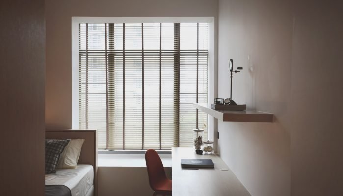 Venetian Blinds in Bedroom